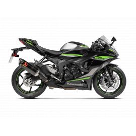 Échappement Akrapovic homologué en carbone pour KAWASAKI ZX-6R / 636 09-24