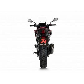 Escape Akrapovic homologado en carbono para HONDA CB 400 X 2016 | CBR 400 R 2016 | CB 500 F / HORNET / X 2024 | CBR 500 R 2024 | NX 500 2024