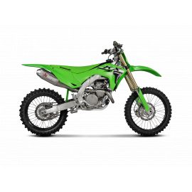 Échappement complet Evolution Akrapovic non homologué en titane pour KAWASAKI KX 450 / X 2024