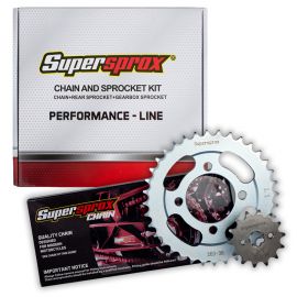 Kit de transmission Supersprox avec chaîne sans joints pour APRILIA SX 50 18-20