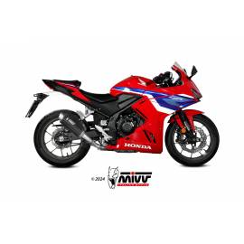 Échappement homologué Mivv GP PRO en Carbone pour HONDA CBR 500 R 2024