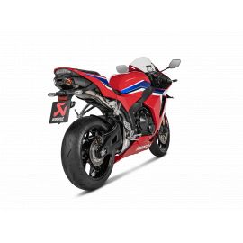 Échappement Akrapovic homologué en titane pour HONDA CBR 600 RR 13-18 / 20-21/