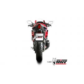 Escape no homologado Mivv MK3 en Carbono para HONDA CBR 500 R 2024