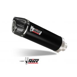 Escape aprovado Mivv GP em carbono para HONDA FMX 650 05-06