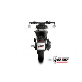 Escape não aprovado Mivv MK3 em carbono para HUSQVARNA SVARTPILEN 125 21-23