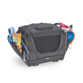 Top bag avec système d’accrochage MONOKEY destiné au transport d’animaux