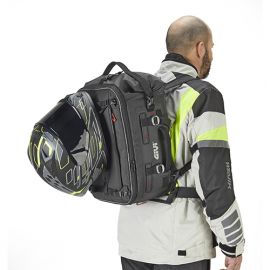 Bolsa cargo-sillín roll-top Givi resistente al agua, extensible 35 L.