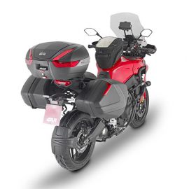 Bolsa de depósito extensible Easy-T Givi con sistema TANKLOCK para moto Trail desde 21 L. hasta 27 L