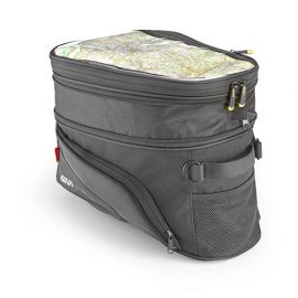 Bolsa de depósito extensible Easy-T Givi con sistema TANKLOCK para moto Trail desde 21 L. hasta 27 L