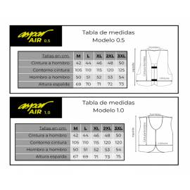 Gilet Airbag Aspar Air 0.5