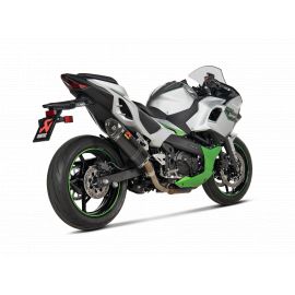 Escape Akrapovic no homologado en carbono para KAWASAKI NINJA 7 HYBRID 2024