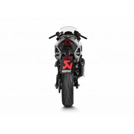 Échappement Akrapovic non homologué en carbone pour KAWASAKI NINJA 7 HYBRID 2024