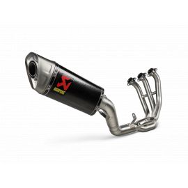 Échappement complet Racing Akrapovic non homologué en carbone pour YAMAHA MT 09 21-23