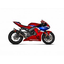 Échappement Akrapovic non homologué en carbone pour HONDA CBR 1000 RR 2024