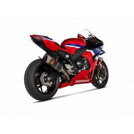 Échappement Akrapovic non homologué en carbone pour HONDA CBR 1000 RR 2024