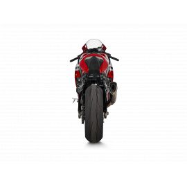 Échappement Akrapovic non homologué en carbone pour HONDA CBR 1000 RR 2024