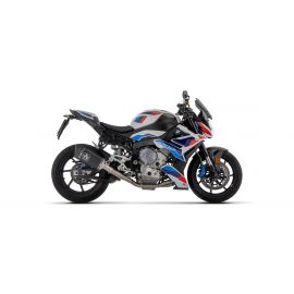 Escape ARROW Pista no homologado en titanio negro para BMW S / M 1000 RR 20-24 | S / M 1000 R 23-24