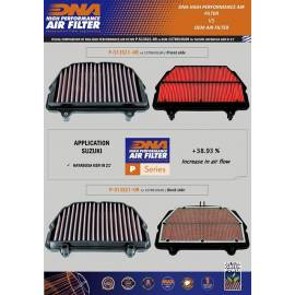 Filtro de aire DNA Filter para SUZUKI GSX 1300 R HAYABUSA 21-24