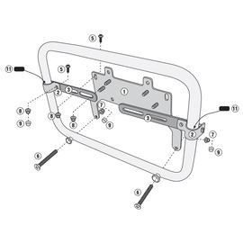 Kit universal para el montaje del S250 Tool Box